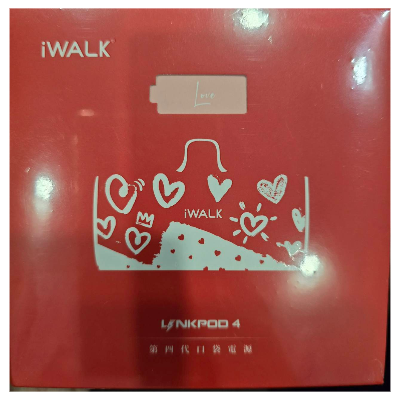 iWALK 行動電源 第四代加長版【Type-C紅】