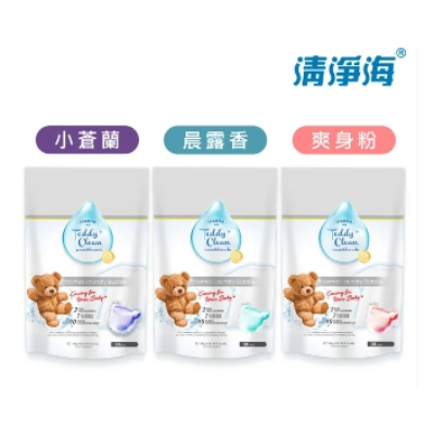 [清淨海]純淨泰迪-植萃酵素洗衣膠囊(晨露香)