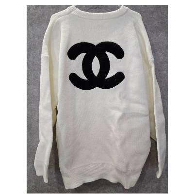 雙C大圖 針織毛衣 3XL