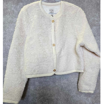 LURE HSU 毛開襟外套 S