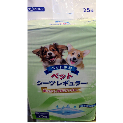 日本品牌 寵物尿布墊 XL號 【25入/包】